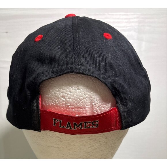 Reebok NHL Calgary Flames Hat Red & Black Adjustable Cap - Picture 4 of 8